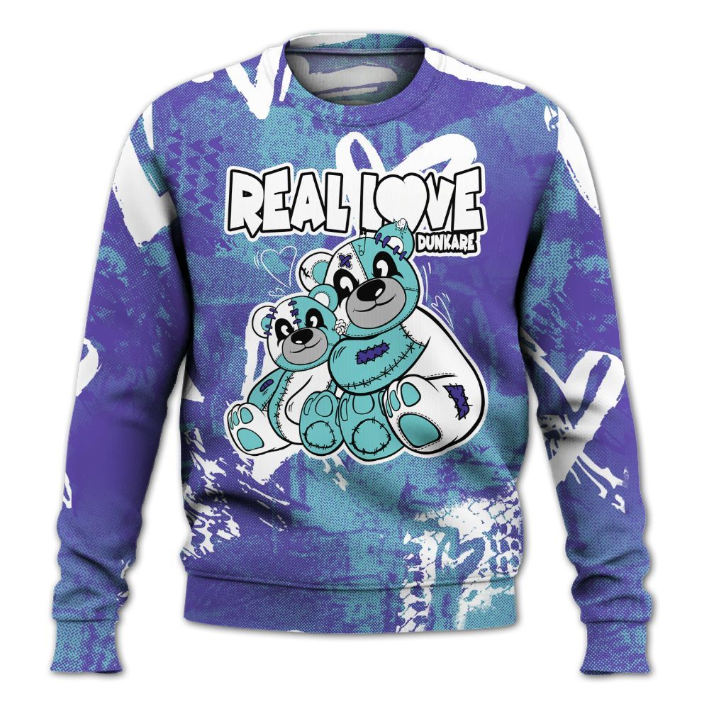 Sweatshirt To Match Low Hornets 1s - Sincere Fondness Bear All Over Print