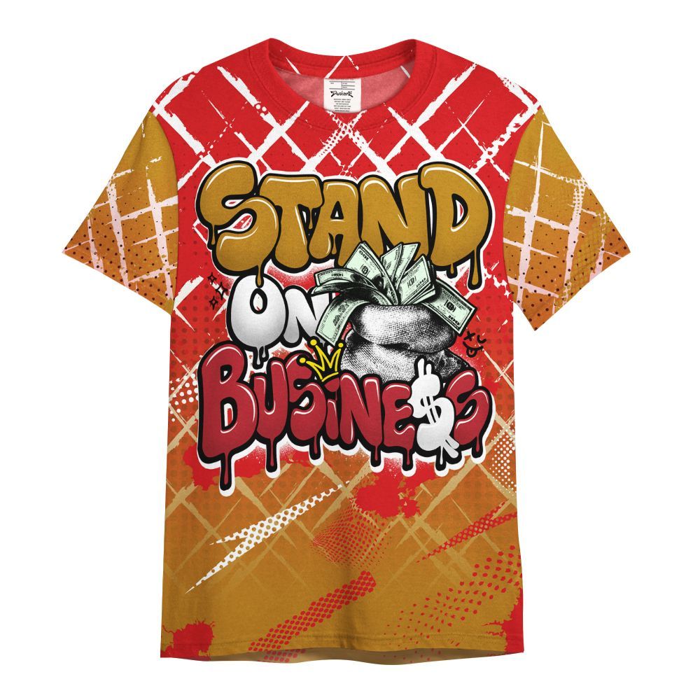 Shirt To Match Scoot Zeros Retro Portland - Halftone Stand Business Dripping All Over Print