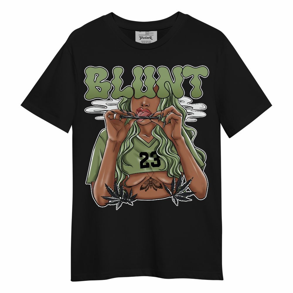Shirt To Match Oil Green 4s - Bluntz Unique Unisex Shirt