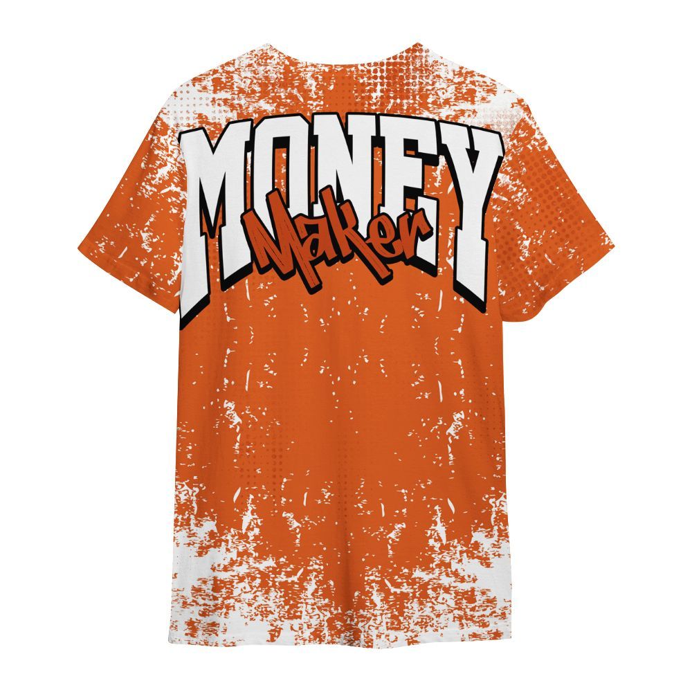 Shirt To Match High OG Starfish 1s - Move In Silence Money Street Retro All Over Print