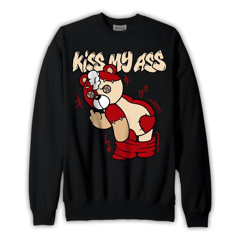 Sweatshirt To match Dunk Low Strawberry Waffle Sweatshirt - Kiss My Hugz Graphic