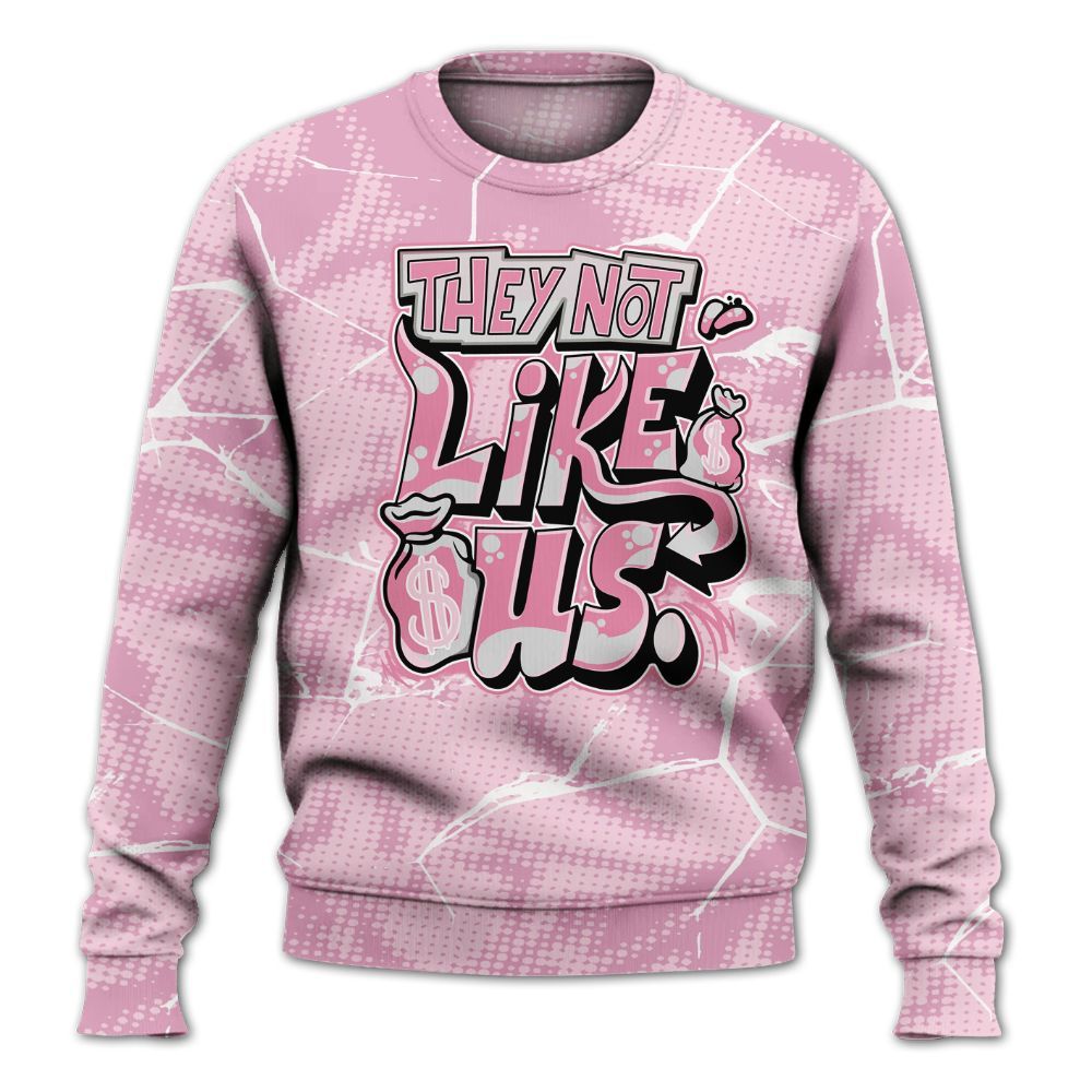 Sweatshirt To Match Orchid 4s - Dislike Us Graphic All Over Print