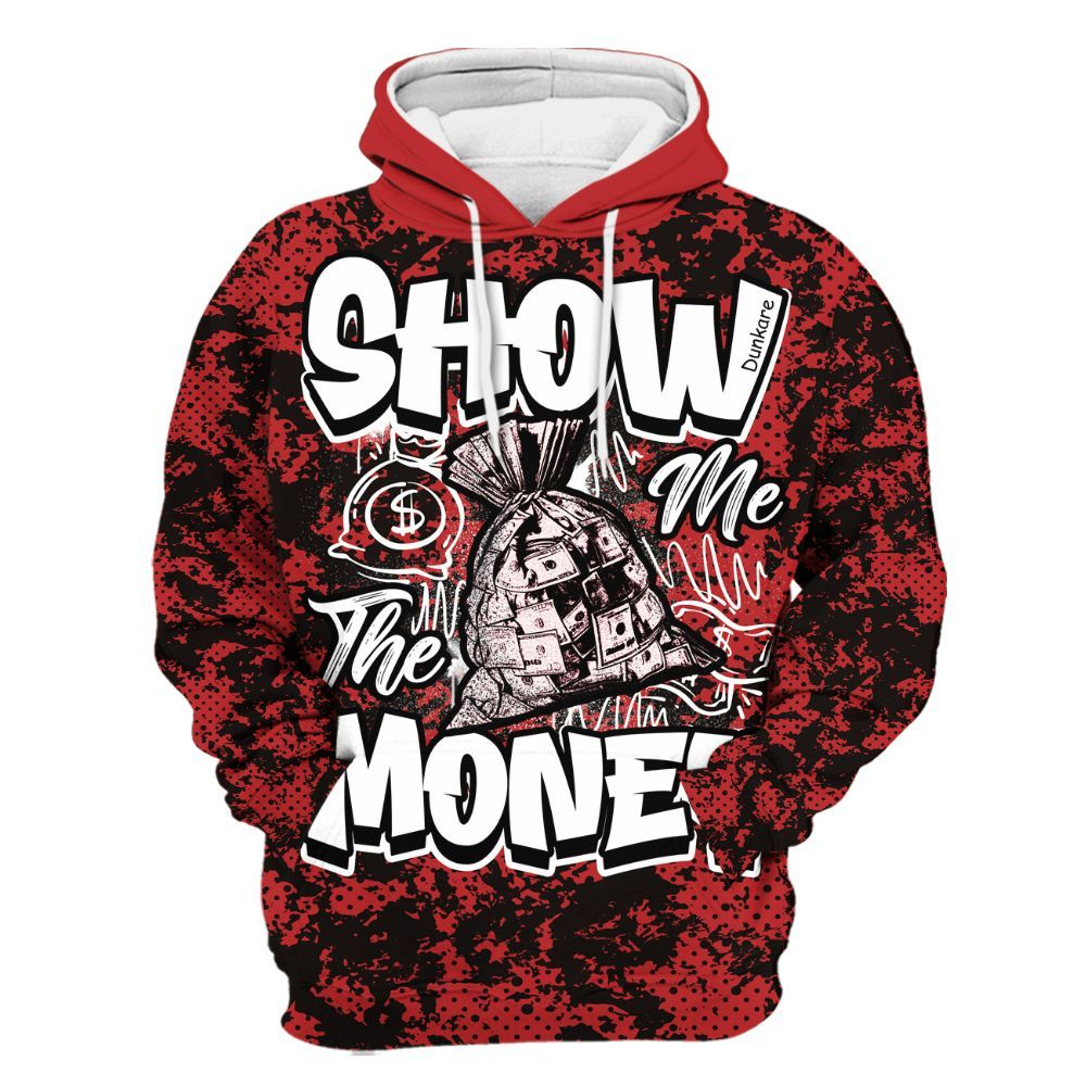 Hoodie To Match Kobe 9 Elite Christmas - Show Me The Money Retro All Over Print
