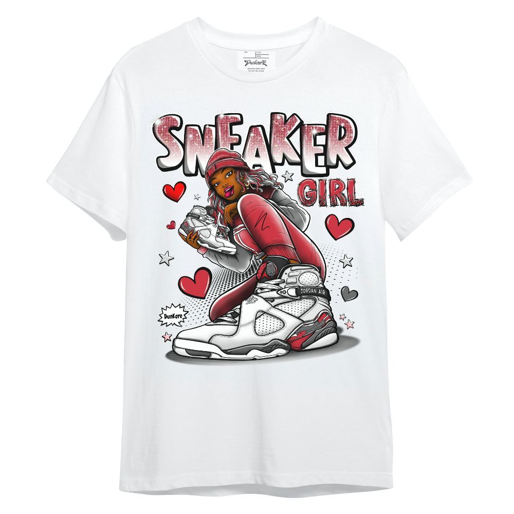 Shirt To Match Bunny 2025 8s - Sneaker Girl With Shoes Graphic