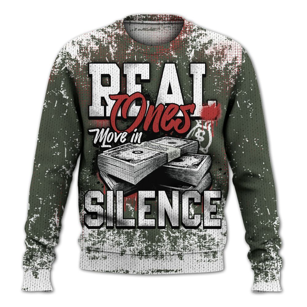 Sweater To Match Air Force 1 Low Year Of The Snake Shirt, Move In Silence Money Street Retro Graphic