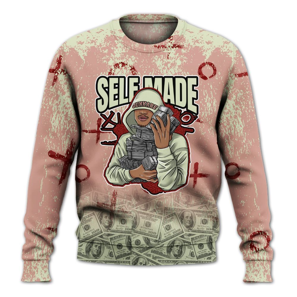 Sweatshirt To Match Valentines Day 3s - Selfmade Unique Grunge All Over Print