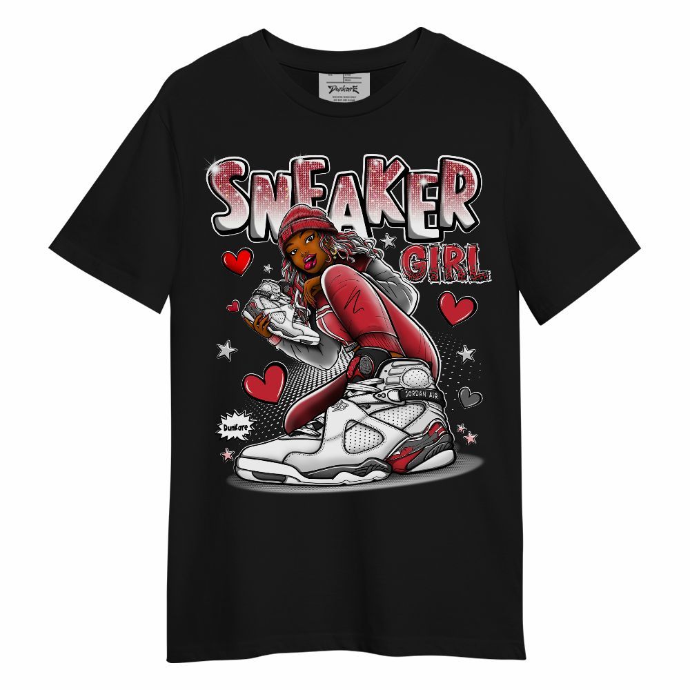 Shirt To Match Bunny 2025 8s - Sneaker Girl With Shoes Graphic