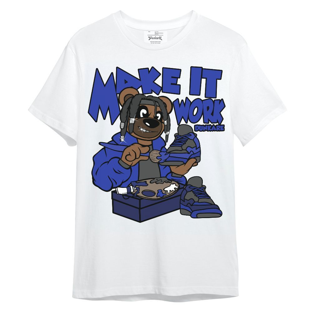 Shirt To Match Air Max Plus Black Racer Blue - Pull It Off Bear Unisex Shirt