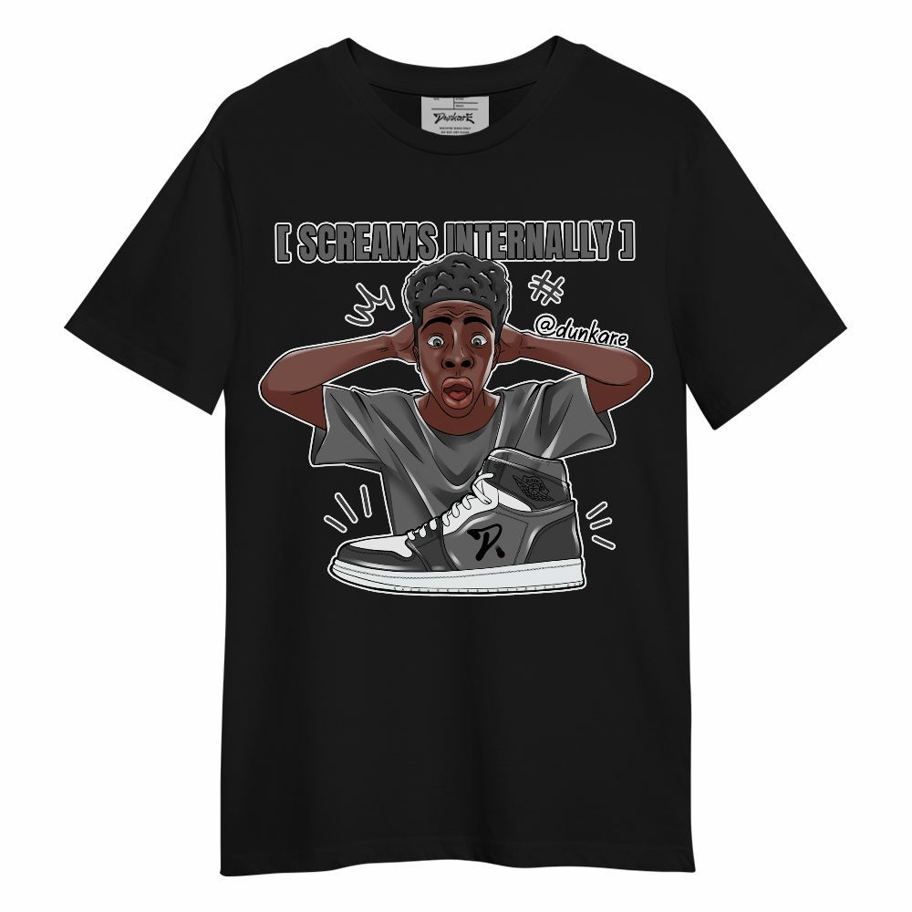 Shirt To Match Retro Stealth 12s - Scream Internally Unisex Shirt