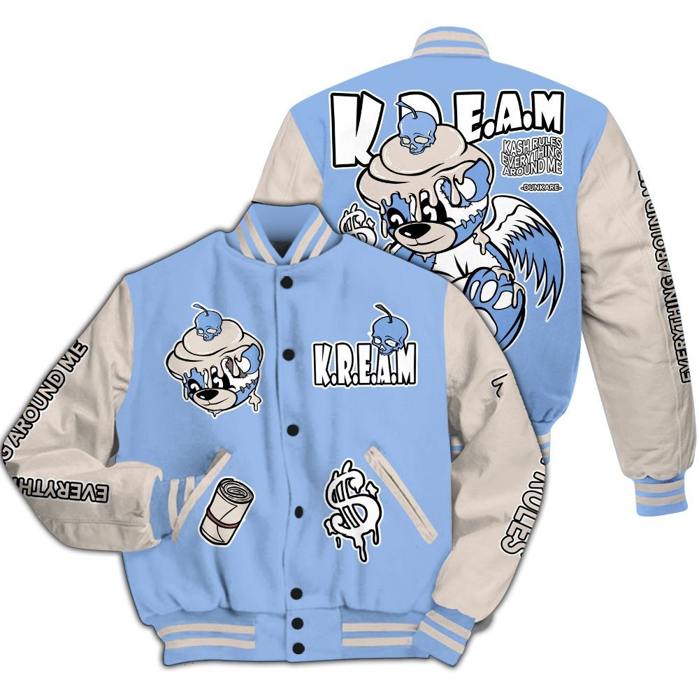 Varsity Jacket To Match Air Max 1 Royal Pulse - Loot Bear All Over Print