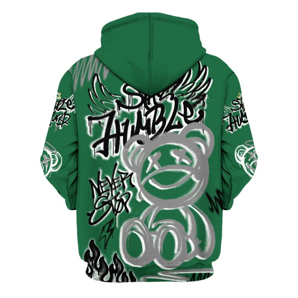 Hoodie To Match High Gorge Green 1s - Humble Drip Streetwear Graffity All Over Print