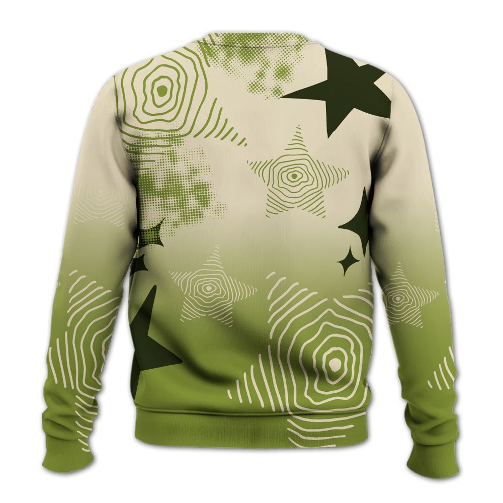 Sweatshirt To Match SB Dunk Low Asparagus - Sneakerz Girlz Unique Starz All Over Print