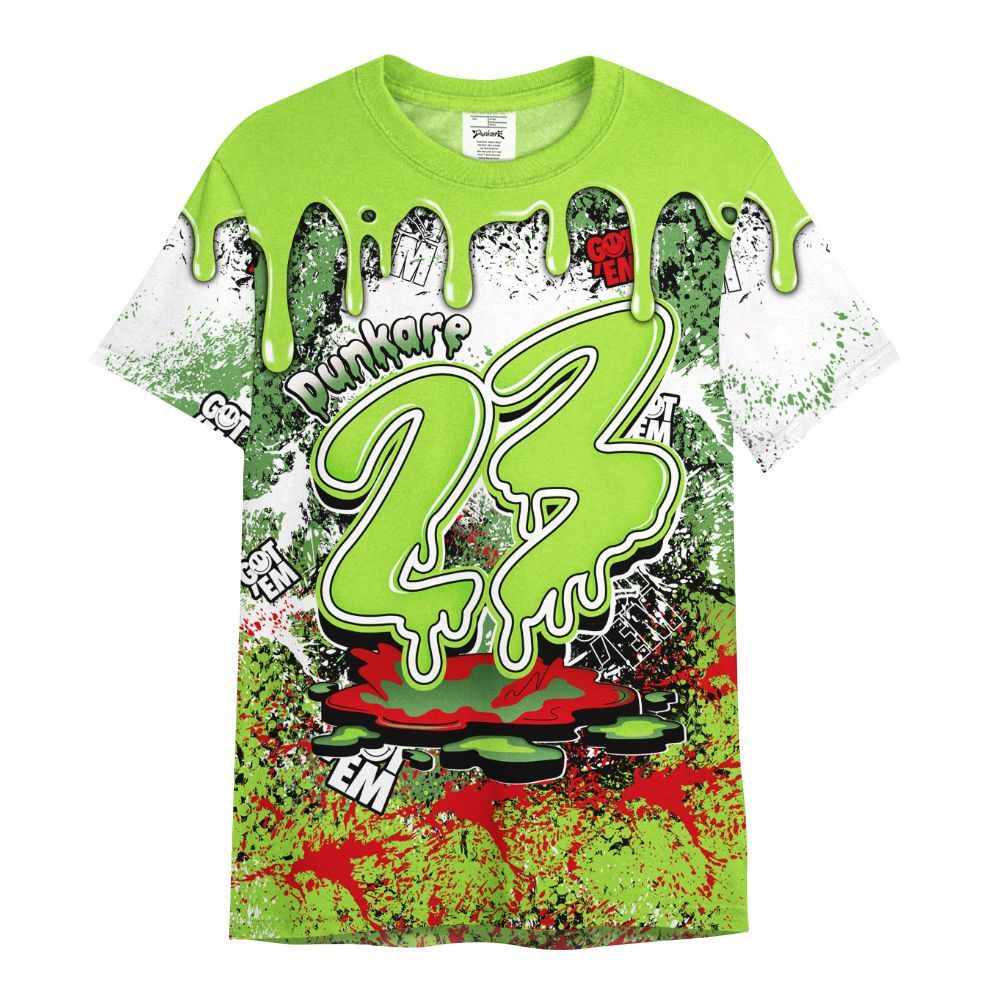 Shirt To Match Kobe 6 SE Grinch - Dripping 23 Drip All Over Print