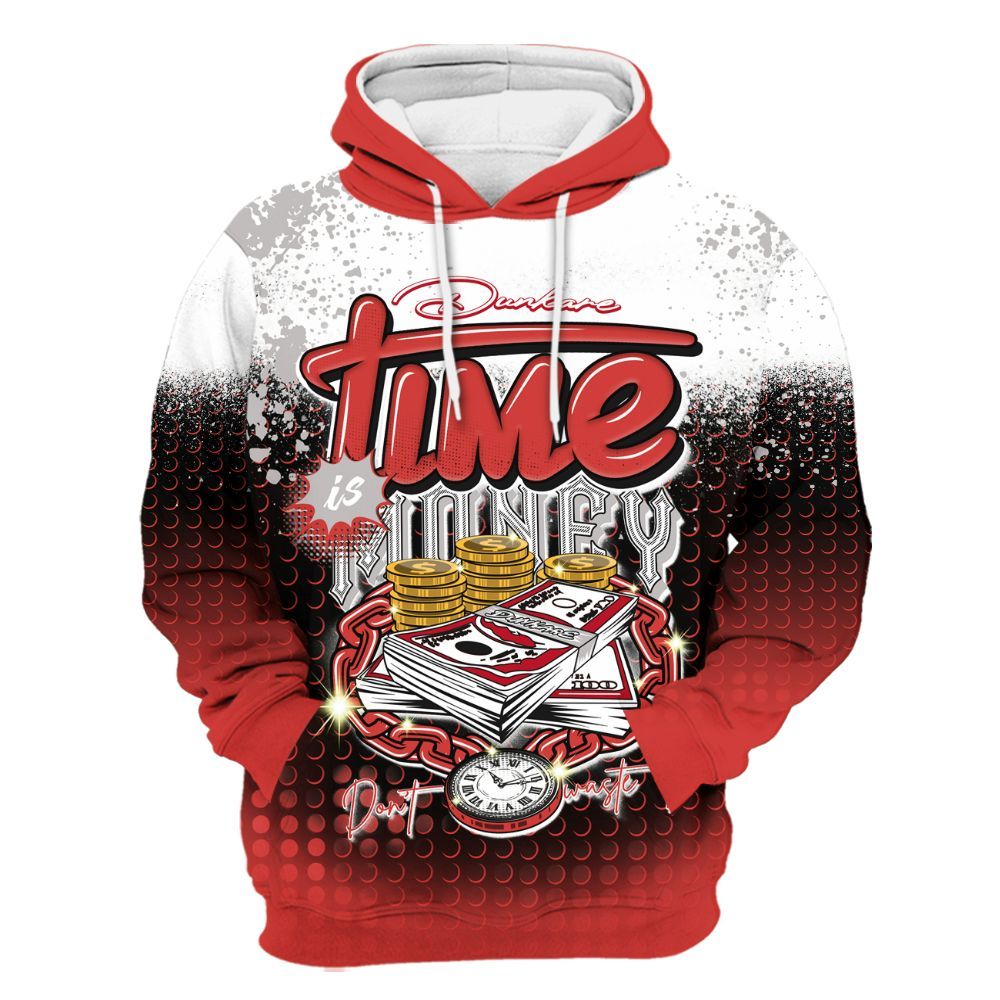 Hoodie To Match Scoot Zeros ODD City - Halftone Time Is Money All Over Print