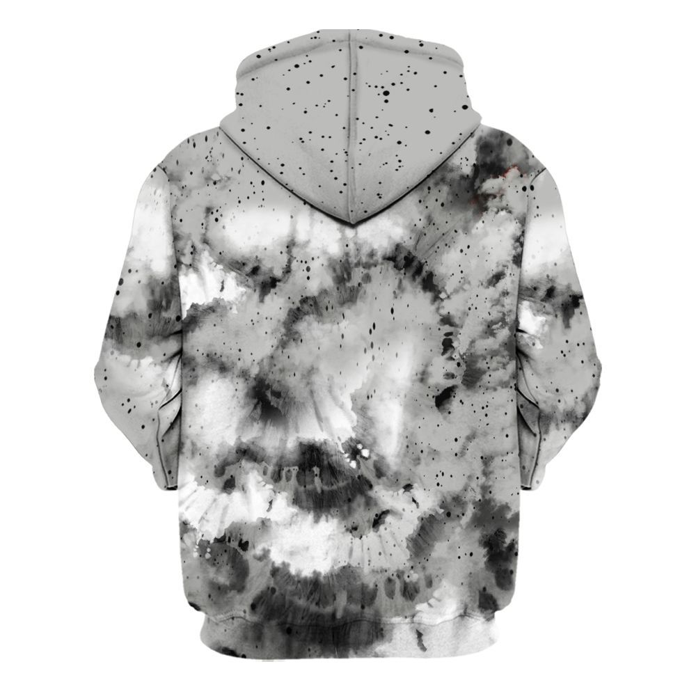 Hoodie To Match Retro White Oreo 4s - God Blessed Tie Dye All Over Print