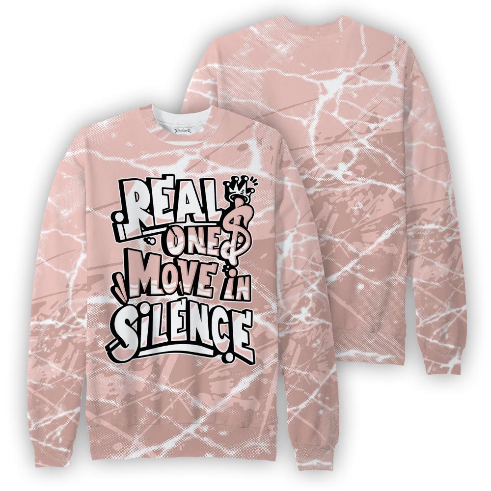 Sweatshirt To Match Low Legend Pink 11s Sweatshirt - Ones Move In Silence Graphic Profound Sweatshirt Unisex