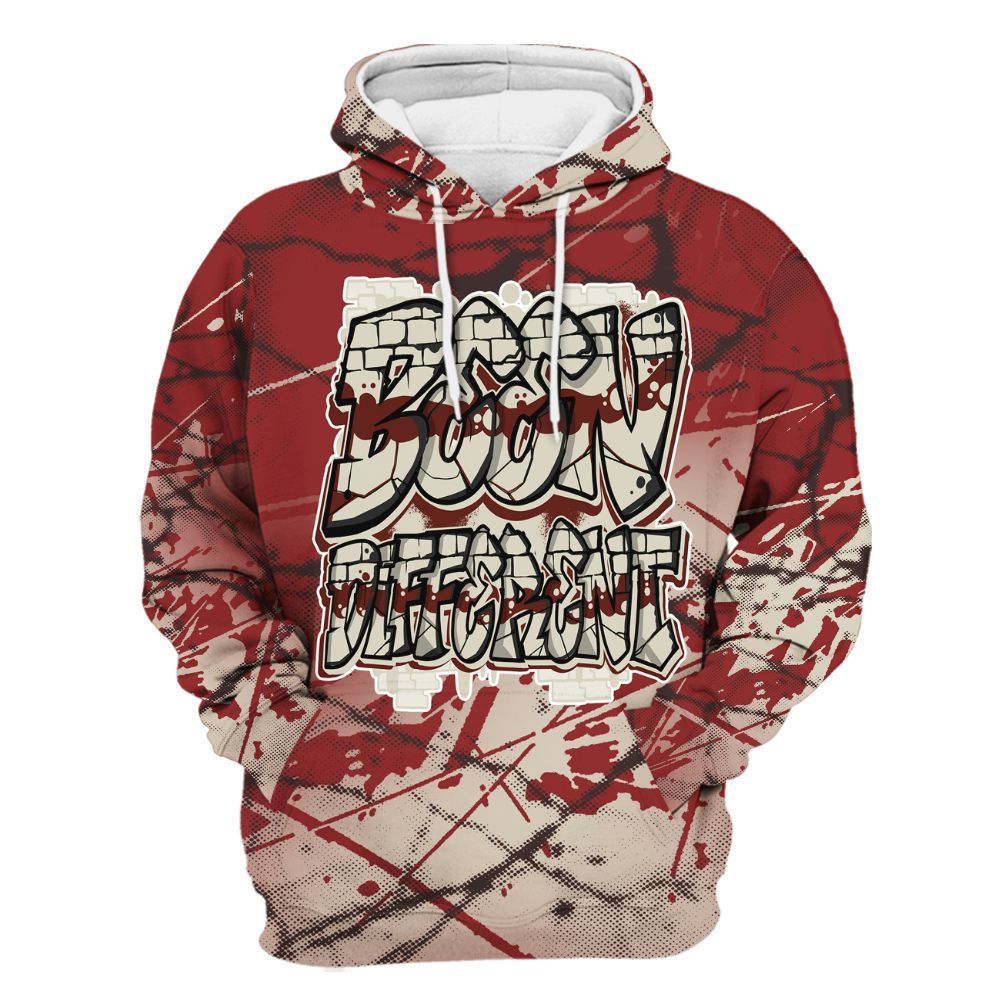 Hoodie To Match High 85 Bred 1s - To Different Graphic All Over Print