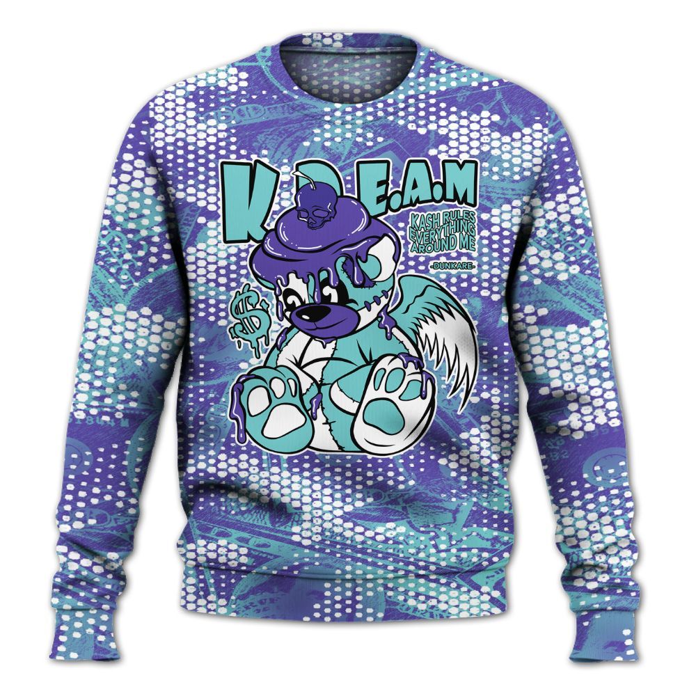 Sweatshirt To Match Low Hornets 1s - Loot Bear All Over Print