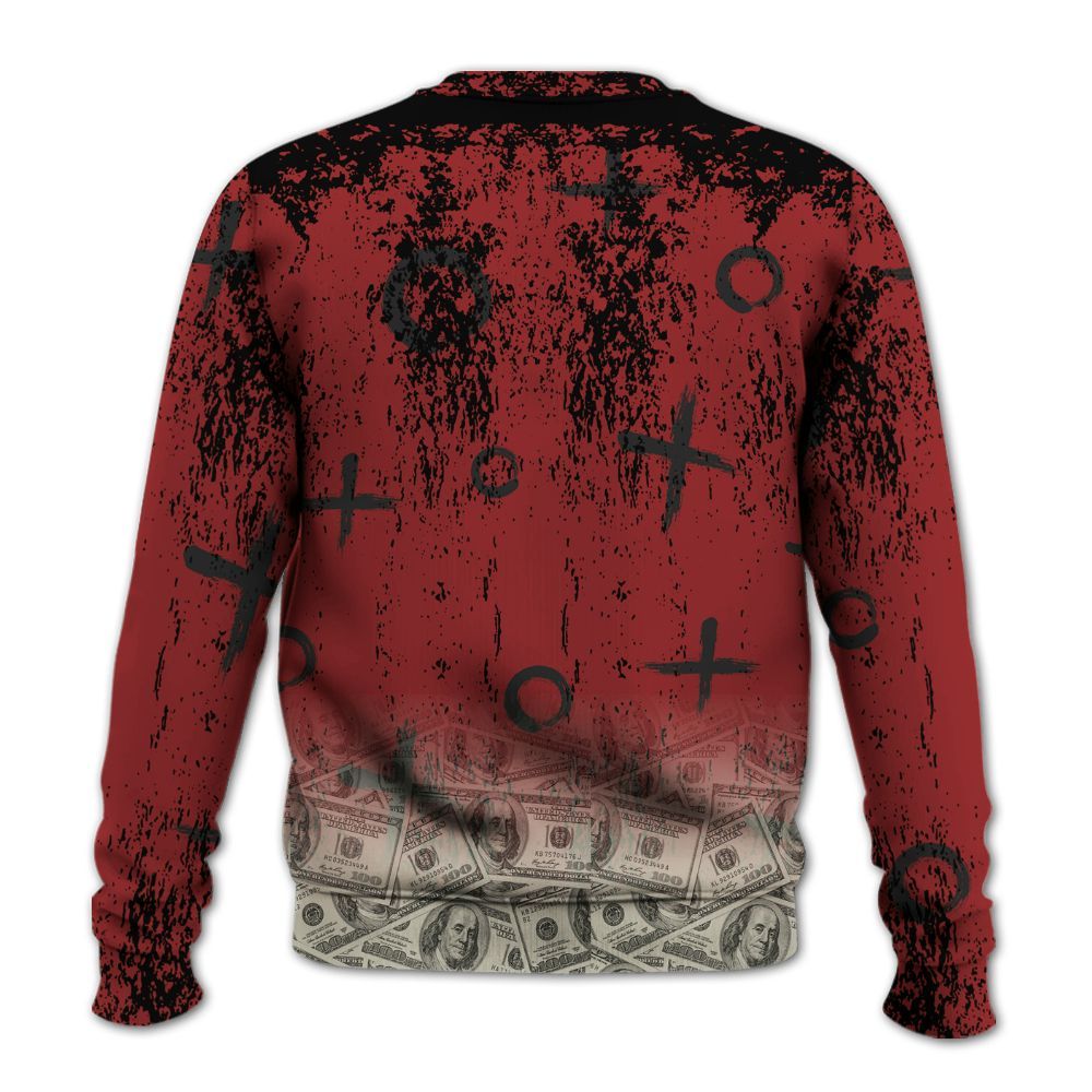 Sweatshirt To Match High 85 Bred 1s - Selfmade Unique Grunge All Over Print