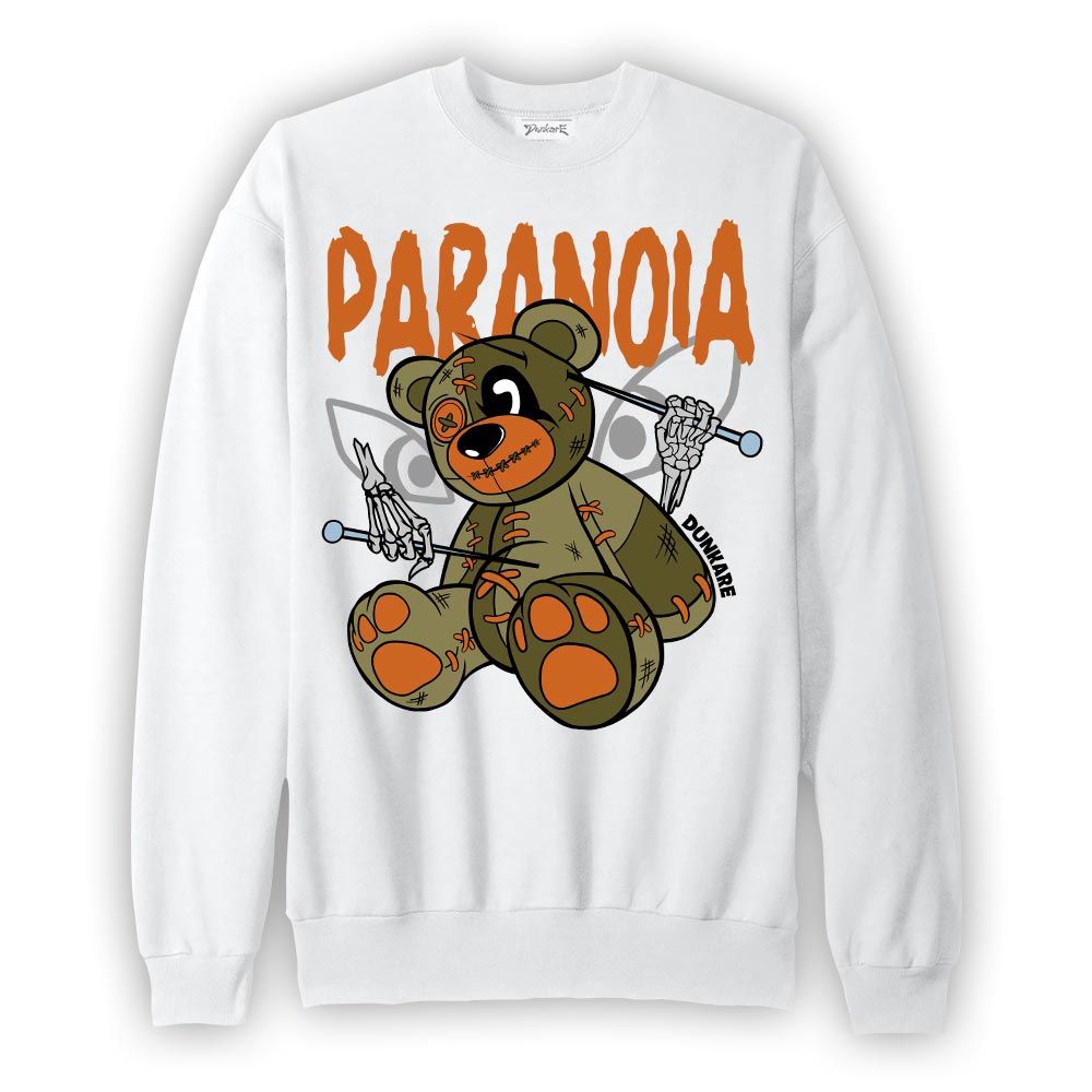 Sweatshirt To match Sweatshirt Paranoia Bear, Olive 5s Sweatshirt To Match Sneaker 2704 NCMD