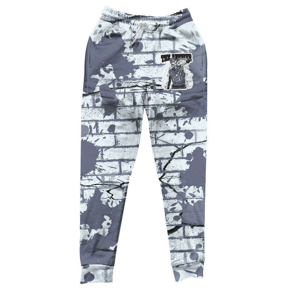 Sweatpant To Match Air Foamposite Jin Kazama - Allen Answer Skeleton Brick All Over Print