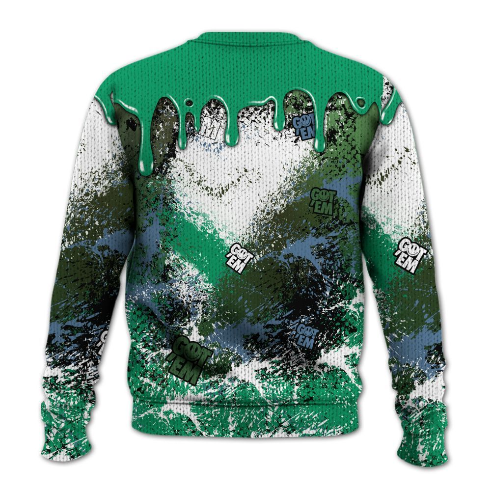 Sweater To Match Foamposite Pro Pine Green 2025 - Dripping 23 Drip Graphic