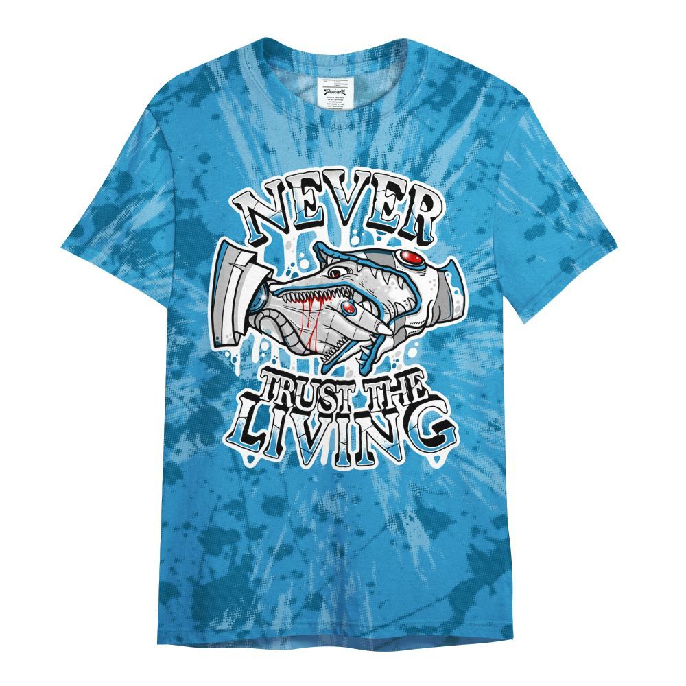 Shirt To Match Powder Blue 9s - Never Trusting Living Graphic Halloween All Over Print