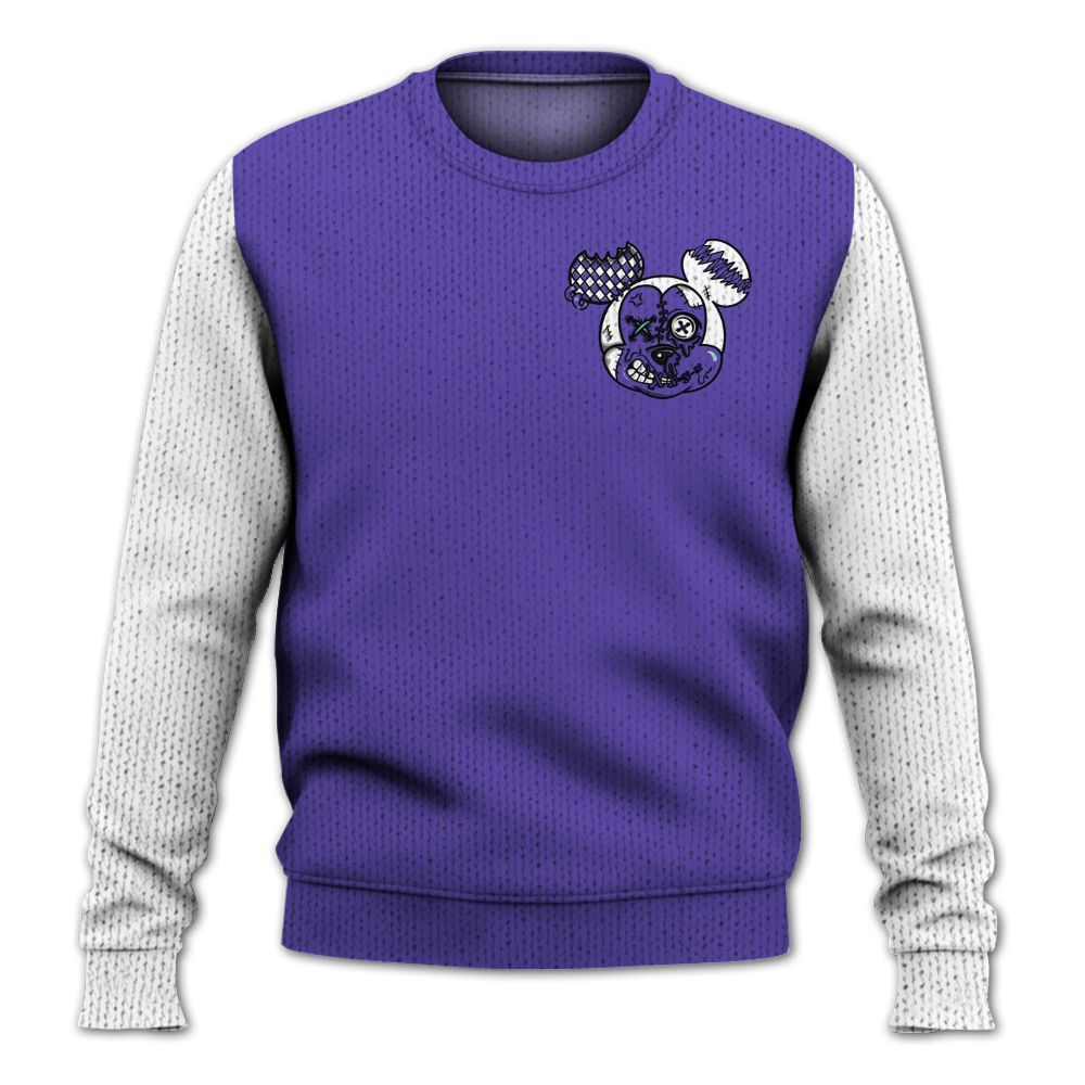 Knitted Sweater To Match Low Hornets 1s, Custom Name Got Em Drip