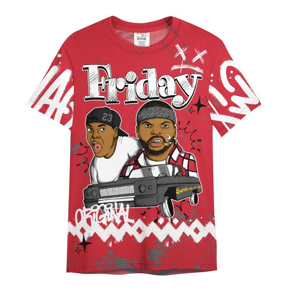 Shirt To Match Bunny 2025 8s - Friday Sneaker Crayon All Over Print