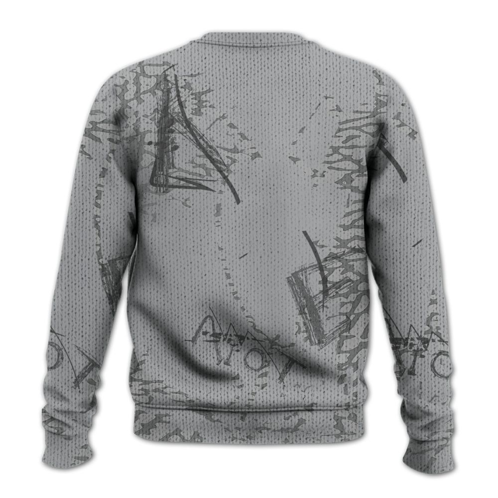 Knitted Sweater To Match Black Cement 3s - Allen Answer Skeleton Messyz