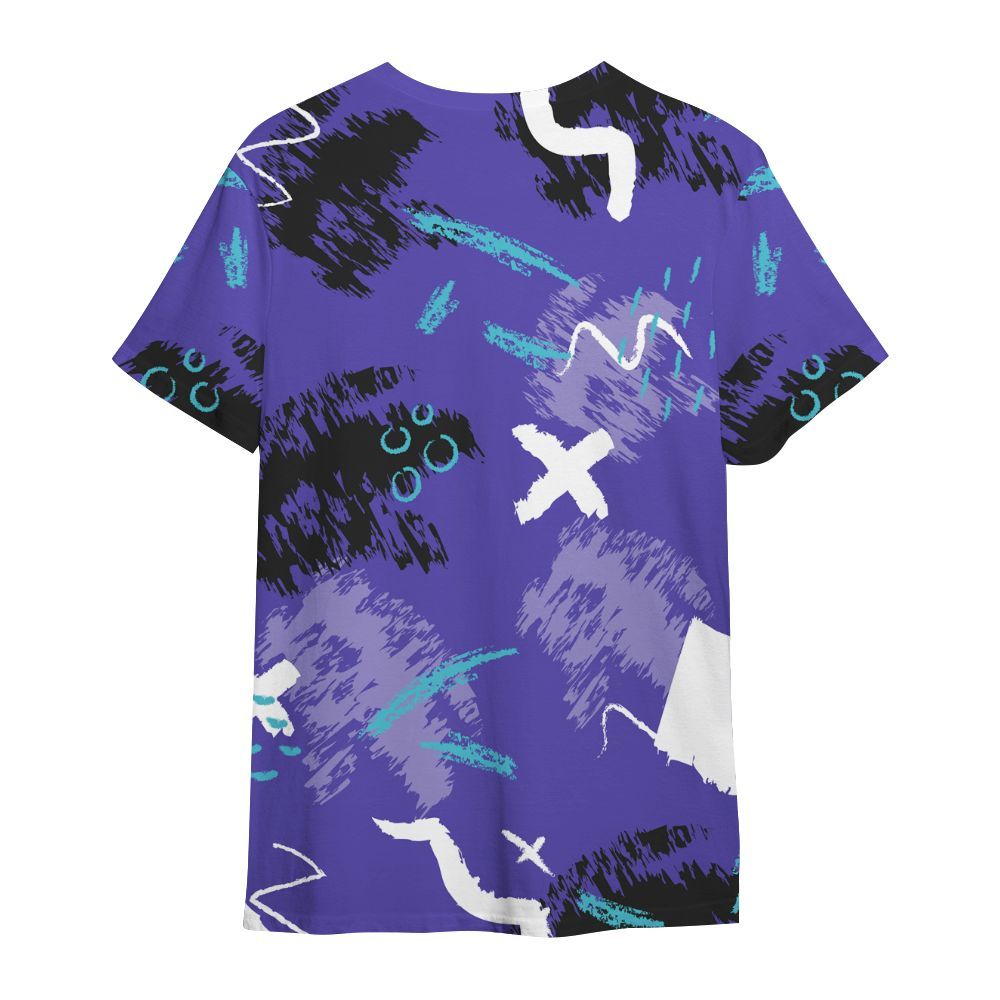 Shirt To Match SB Dunk Low Purple Lagoon - Hustle Grind Pray All Over Print
