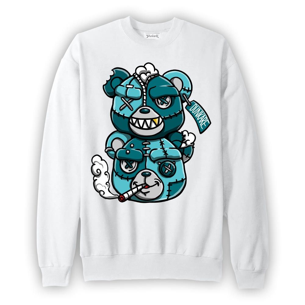 Sweatshirt To match Oxidized Green 4s Sweatshirt - Double Hazard Hugz Graphic