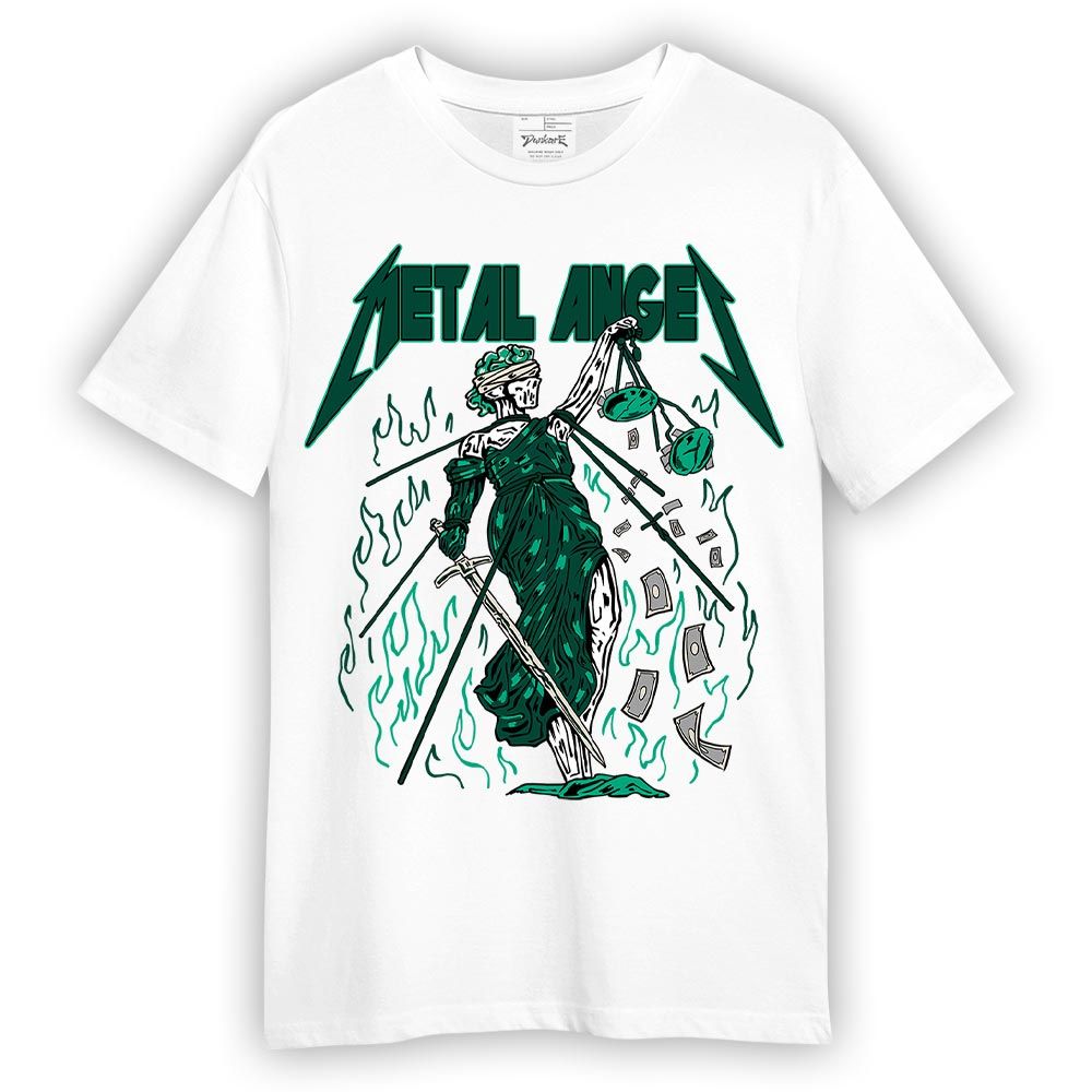 Shirt To Match Oxidized Green 4s - Metal Angel Skeleton Shirt Unisex