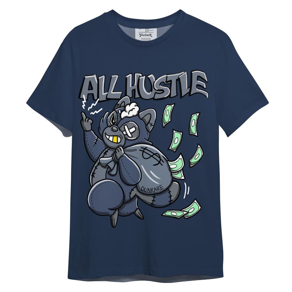 Shirt To Match Low Diffused Blue 11s T-- All Hustles Raccoon Color T-Shirt Unisex 1105 DNY