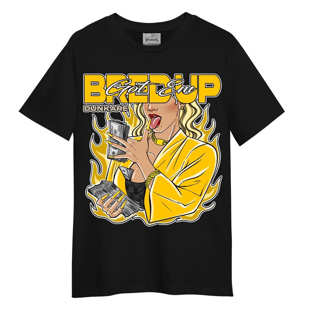Shirt To Match Vivid Sulfur 4s T-- Bred'up Unique T-Shirt Unisex