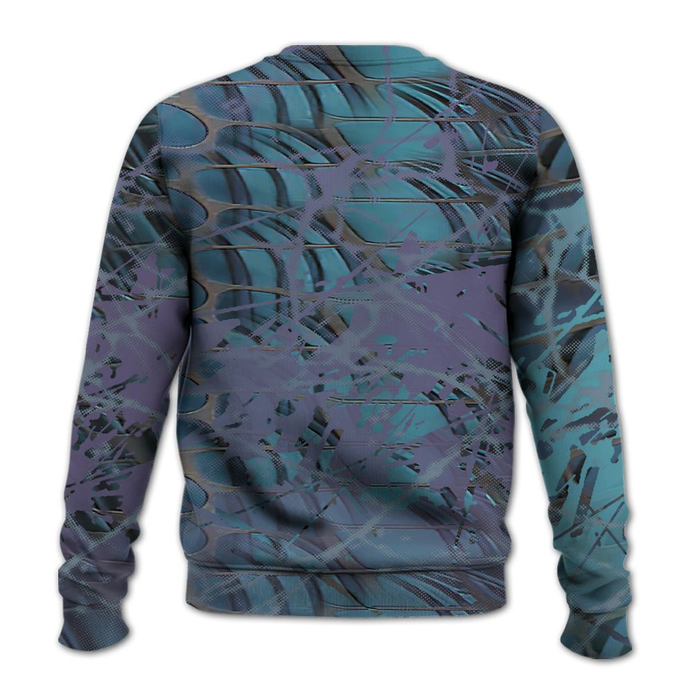 Sweatshirt To Match Air Foamposite Kazuya Mishima - Self Make Skeleton Profound All Over Print