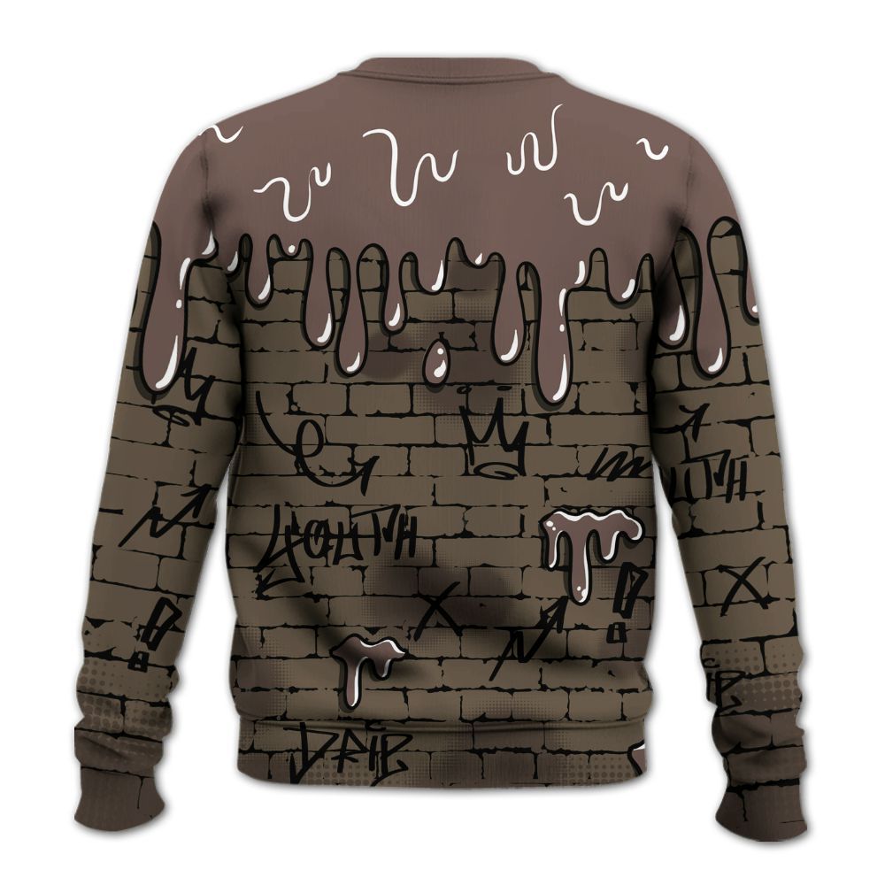 Sweatshirt To Match AMM Dark Mocha 4s - Been Different All Over Print