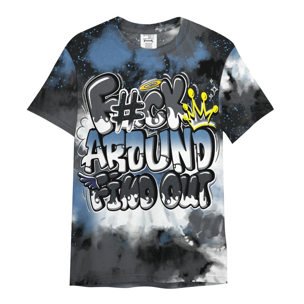 Shirt To Match Air Max 95 Stash - Tie Dye FK Around Find Out All Over Print