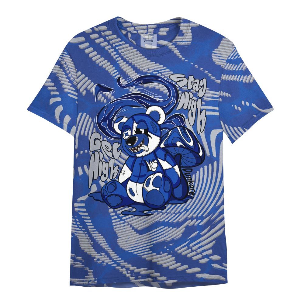 Shirt To Match Air Foamposite One Royal - Get High Bear Fume Shirt Unisex