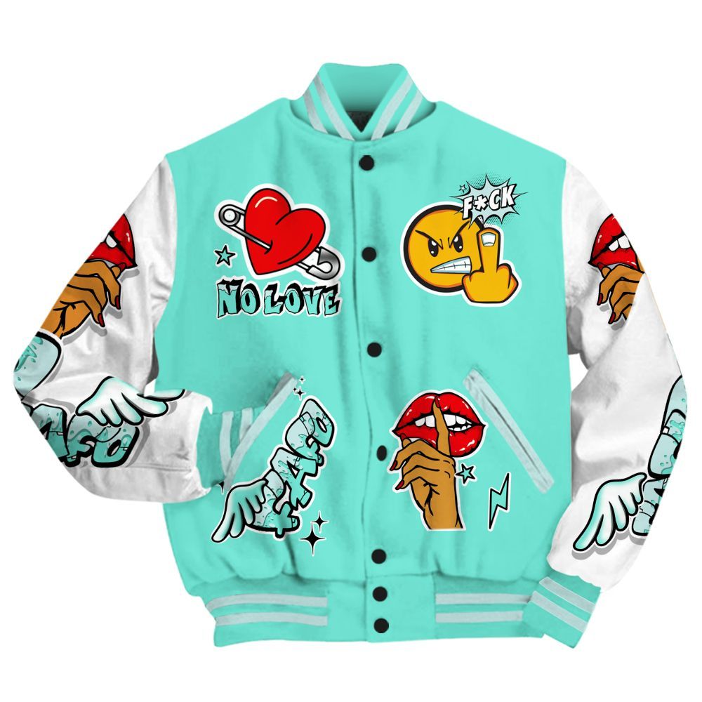 Varsity Jacket To Match Retro Low Igloo 11s - FK Around Find Out All Over Print