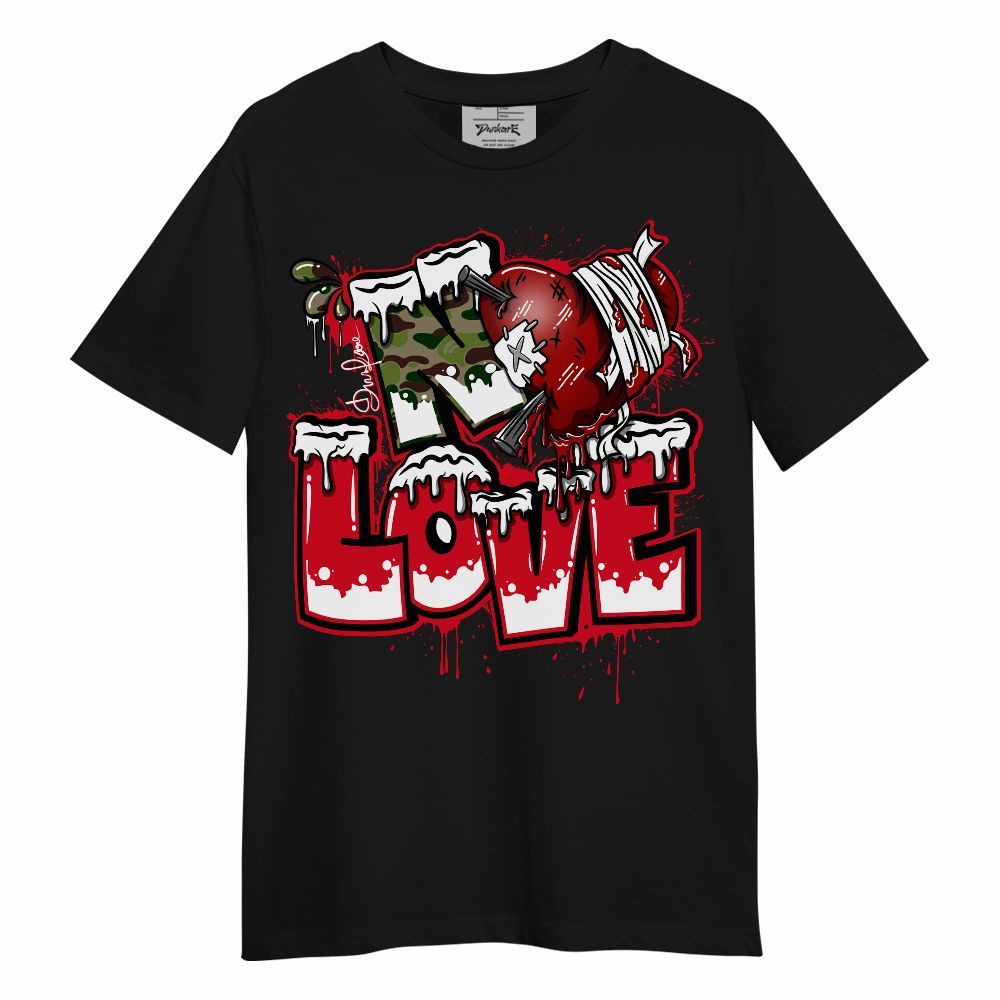 Shirt To Match Air Max 90 Duck Camo Red - Drip No Love Streetwear Unisex Shirt