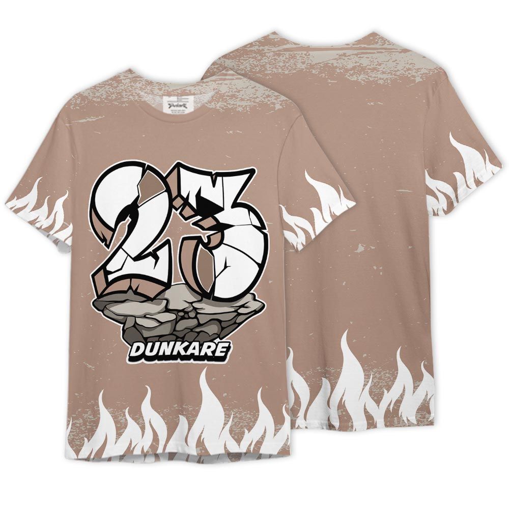 Shirt To Match OG Latte 1s - Cracked 23 Unique Graphic Shirt Unisex