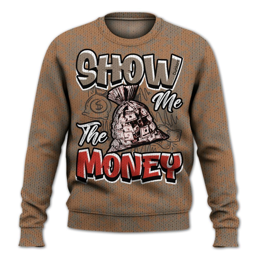 Knitted Sweater To Match Air Max Rocky Distressed - Show Me The Money Retro