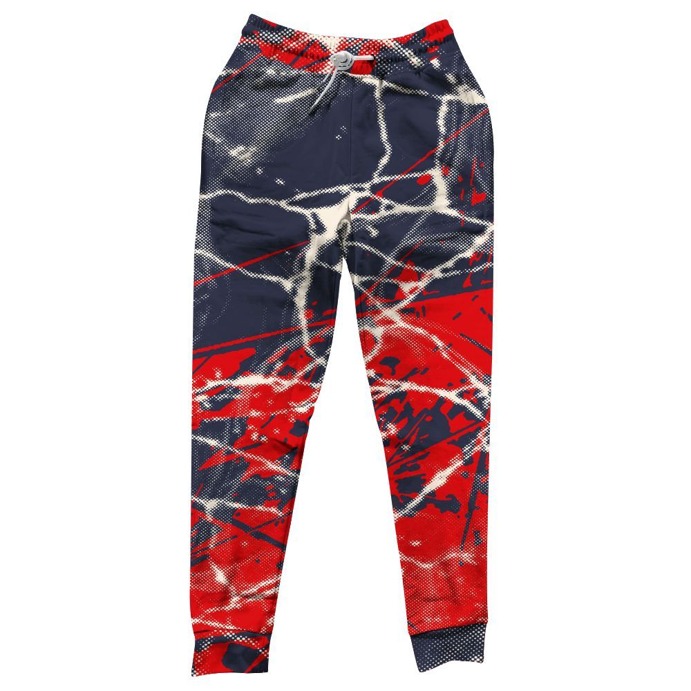 Sweatpant To Match Low OG Howard University 1s - Profound All Over Print