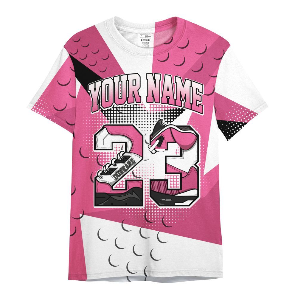 Shirt To Match Air Max SNDR Hyper Pink - Poly Custom Name Number 23 5s All Over Print