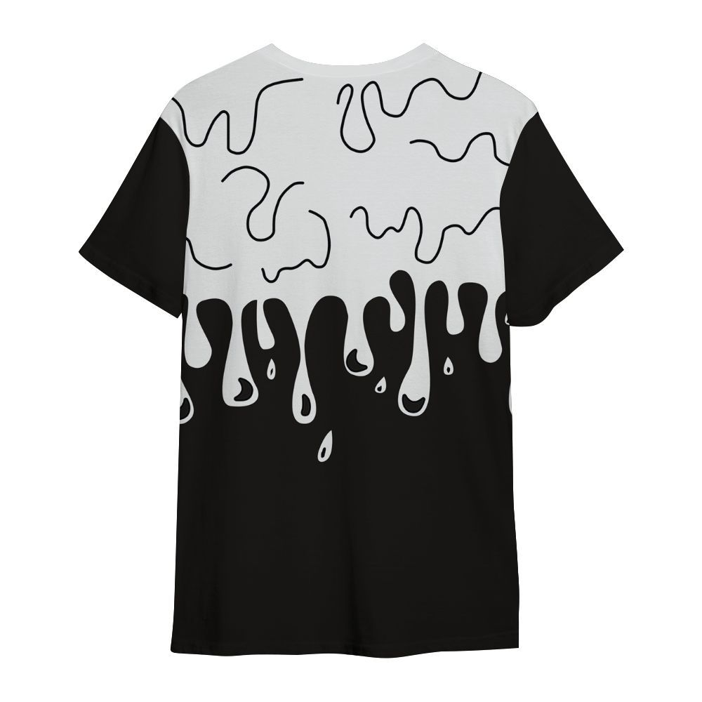 Shirt To Match Retro Reverse Metallic 5s - Snake Trust No One Drip All Over Print