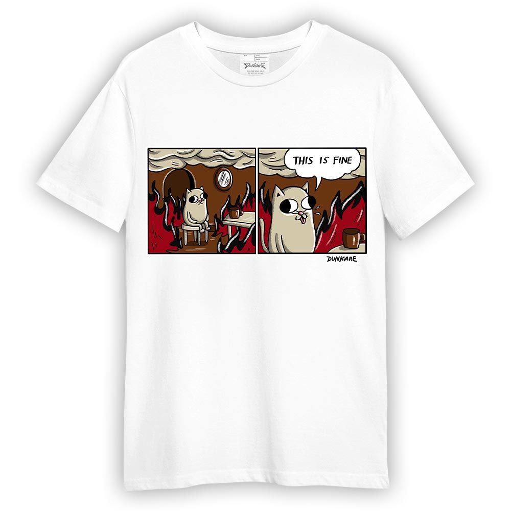Shirt To Match Archaeo Brown 5s - This Is Fine! Unique Shirt Unisex