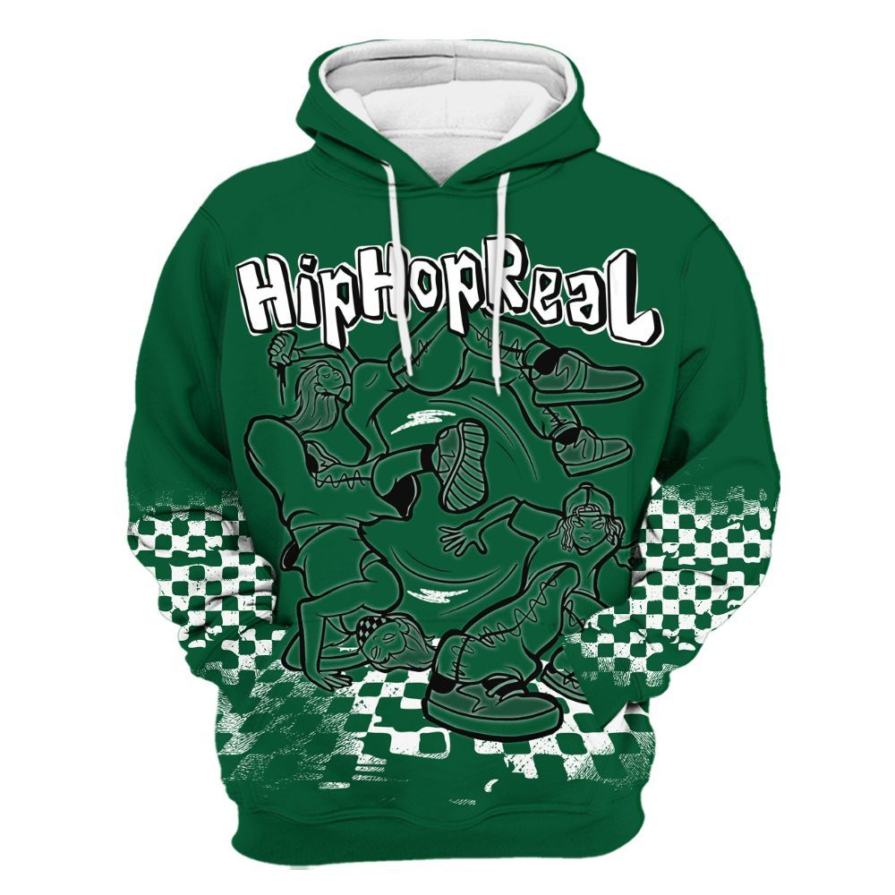 Hoodie To Match High Gorge Green 1s - Feel Life Street Style All Over Print