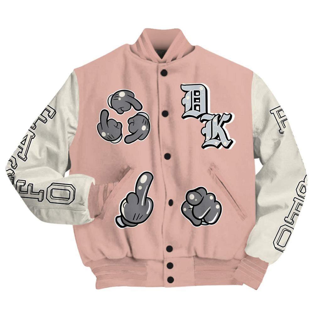 Varsity Jacket To Match Air Force Low 1 Arctic Orange - F Roand And Find Out All Over Print