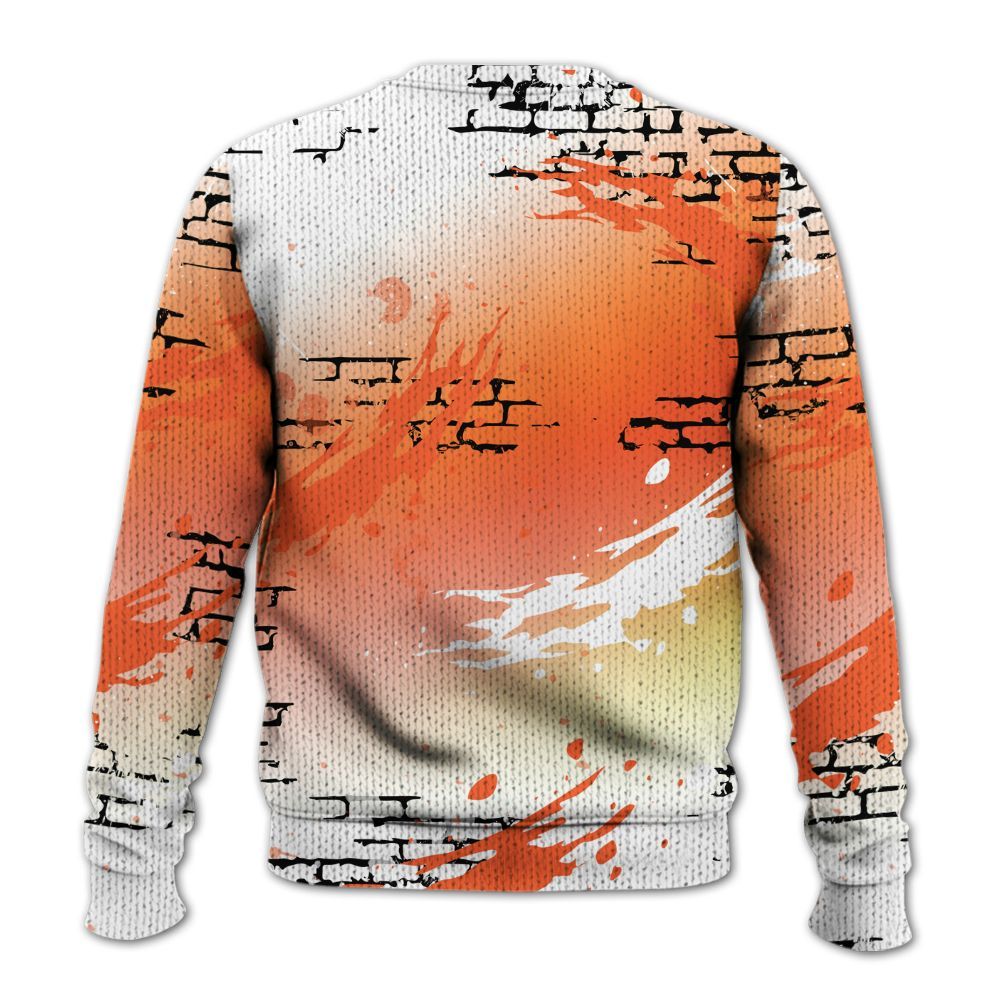 Knitted Sweater To Match Dunk High Candy Corn - Values Of Loyalty Drip